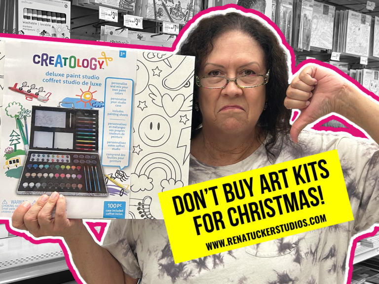 10 Reasons to NOT Give an “All-in-One” Art Kit to Your Young Artist for Christmas